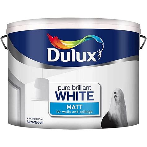 dulux white emulsion 10 litre.